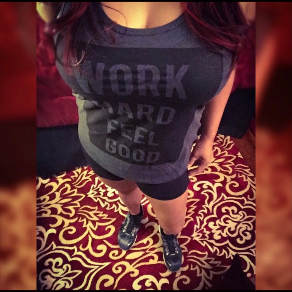 Workout Racerback t-shirt 💪🏼